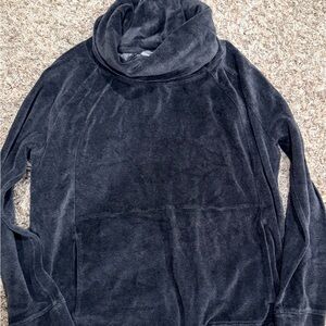 Athleta Dark Gray Cowl Neck Sweater